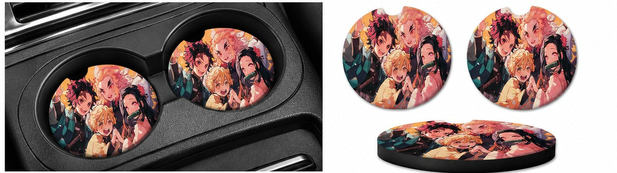 Anime Car Coasters