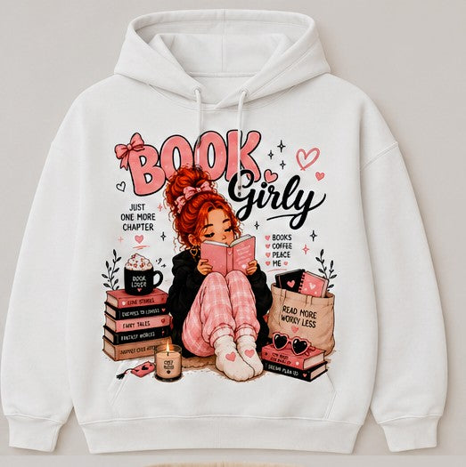 Book Girly Hoodie