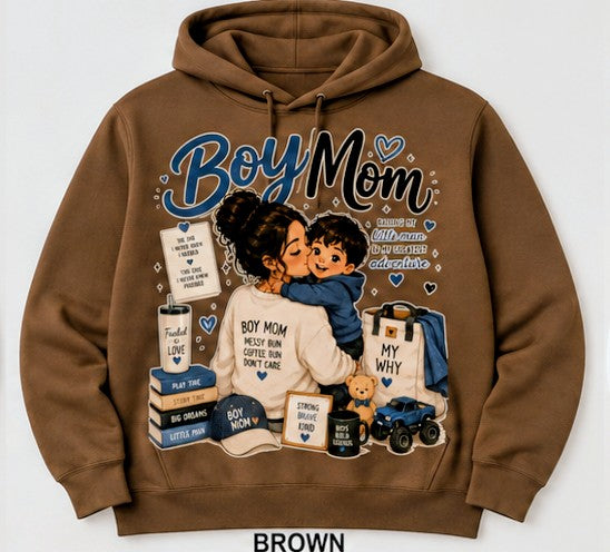 Boy Mom Hoodie