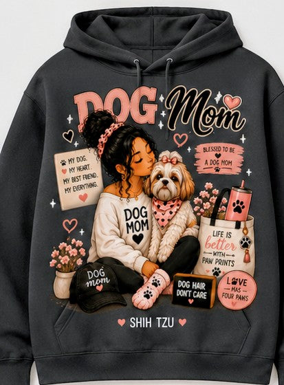 Dog Mom Hoodies