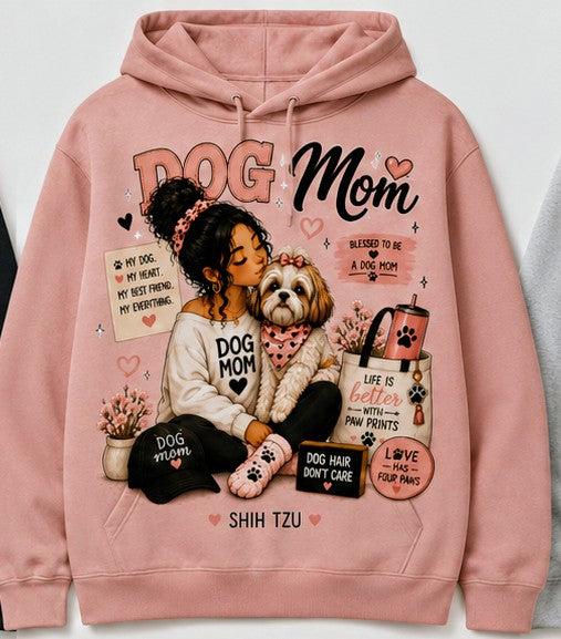 Dog Mom Hoodies