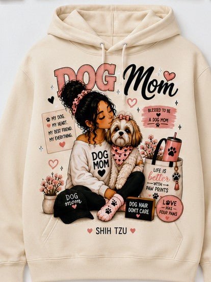 Dog Mom Hoodies