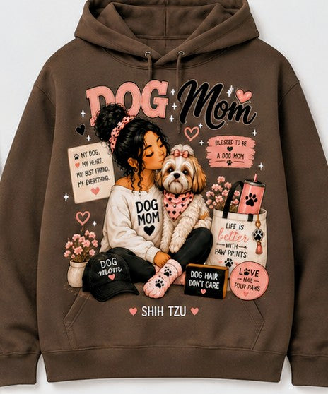 Dog Mom Hoodies