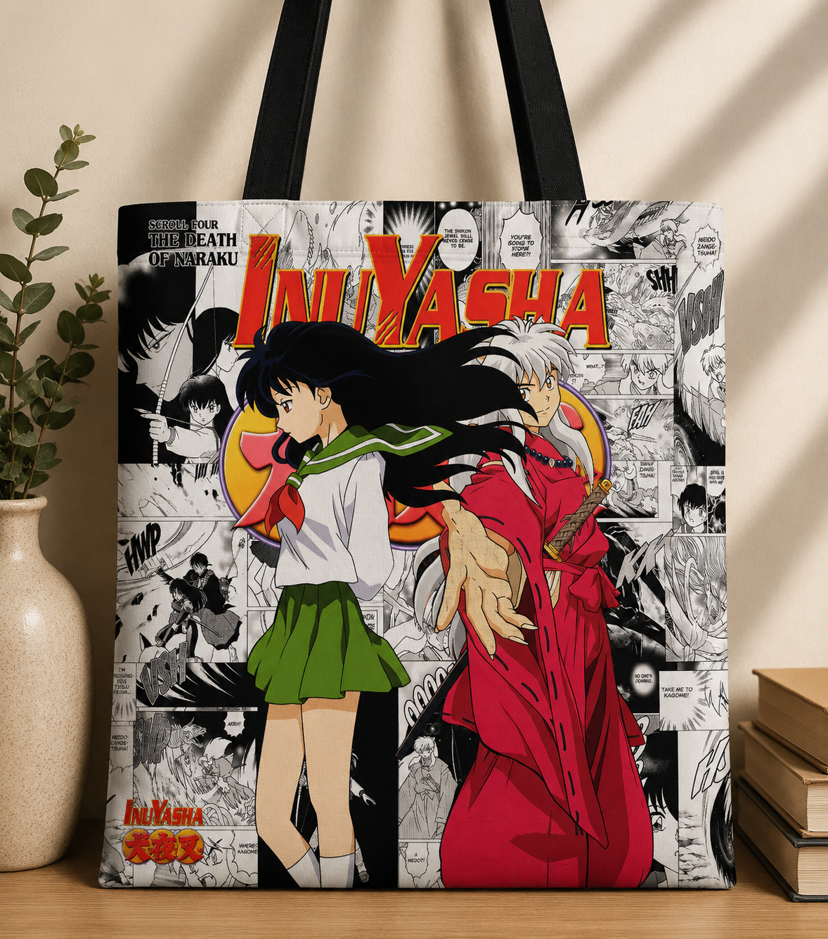 Anime tote bags