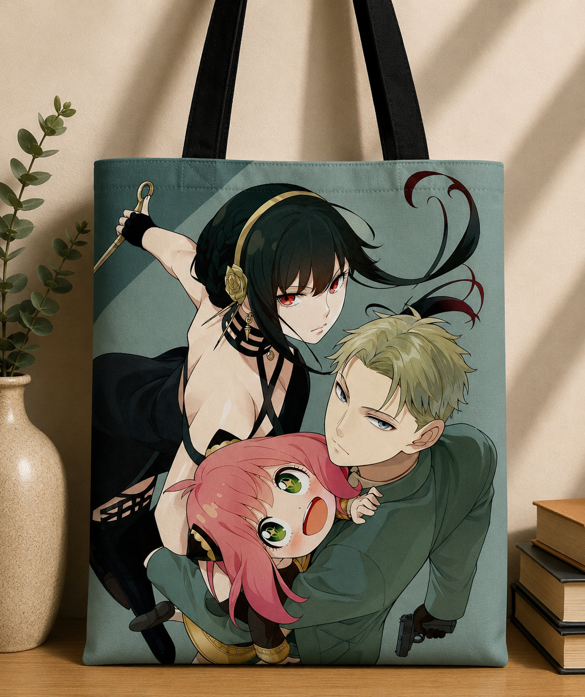 Anime tote bags