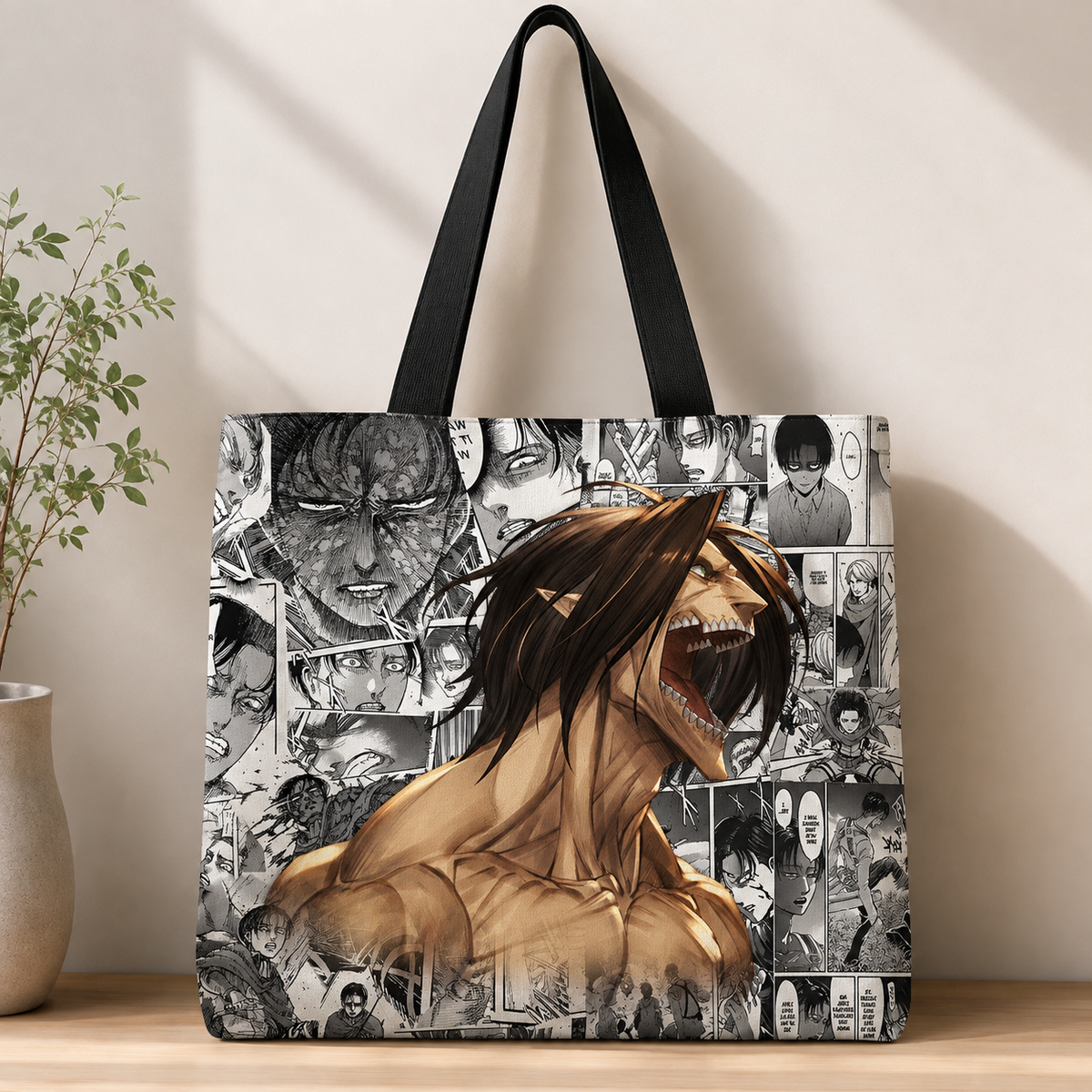 Anime tote bags