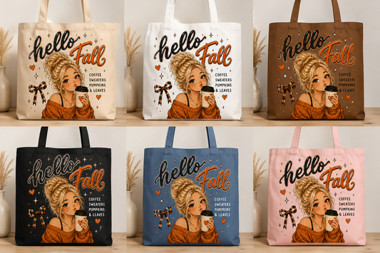 Hello Fall Tote