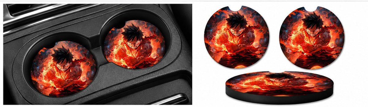 Anime Car Coasters