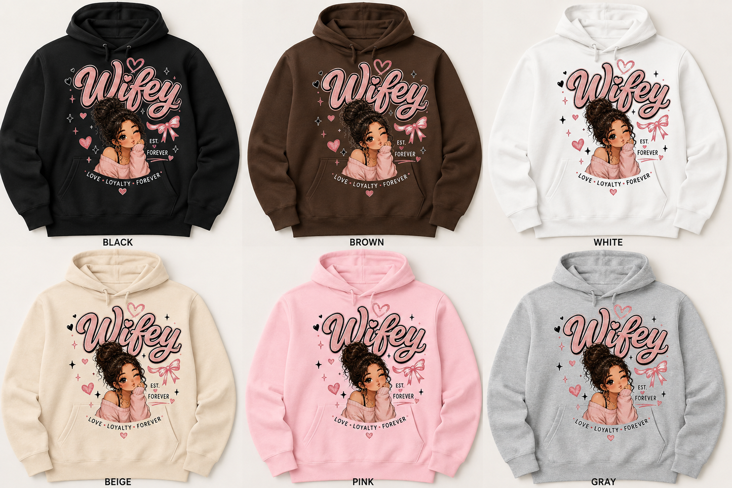 Wifey Hoodies
