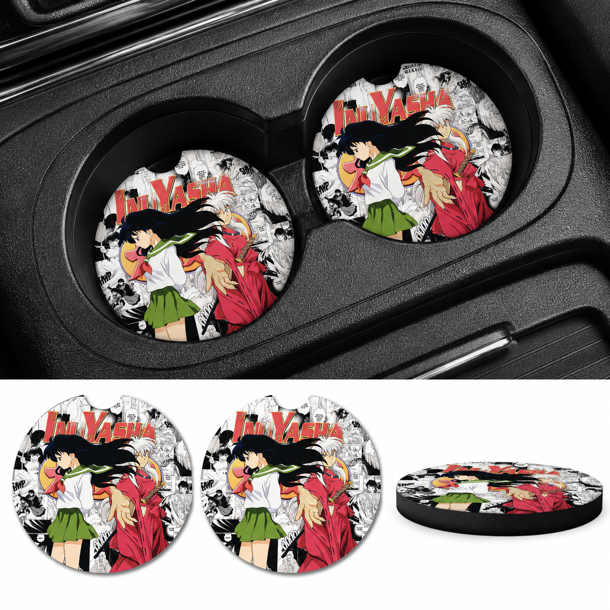 Anime Car Coasters