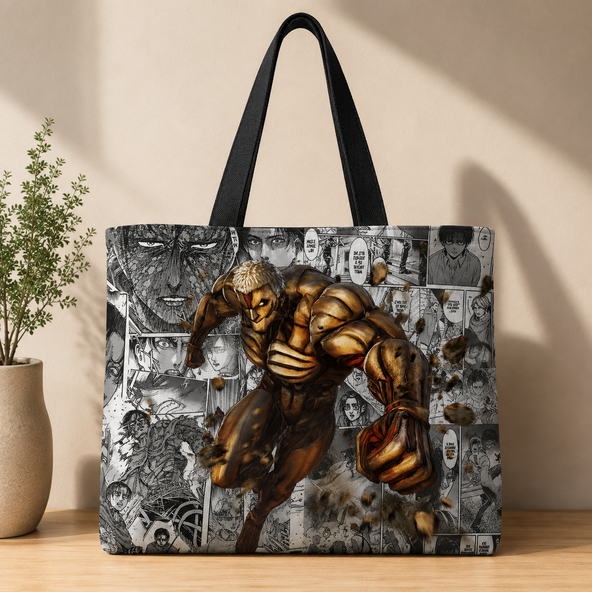 Anime tote bags