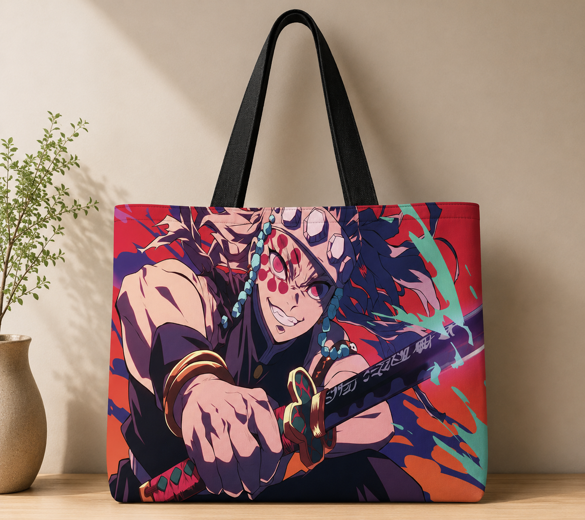 Anime tote bags