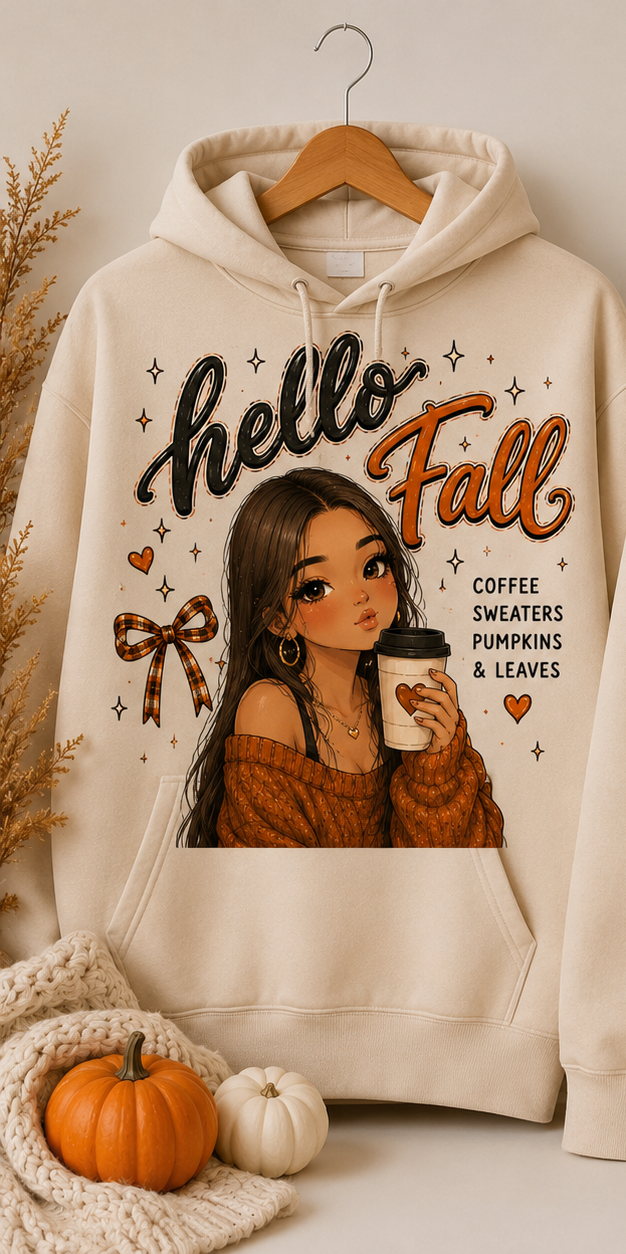 Hello Fall Hoodie